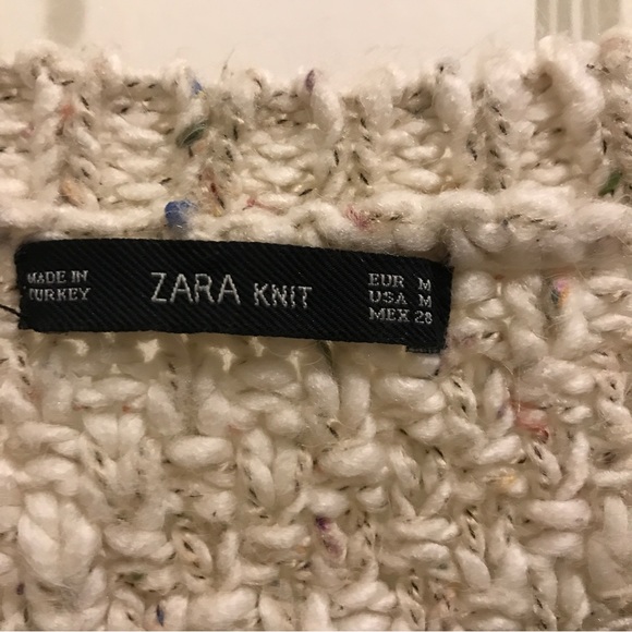 Zara wide v-neck sweater - Picture 4 of 5